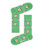 Chaussettes hautes et mi-bas Happy Socks Toast Taille 41-46