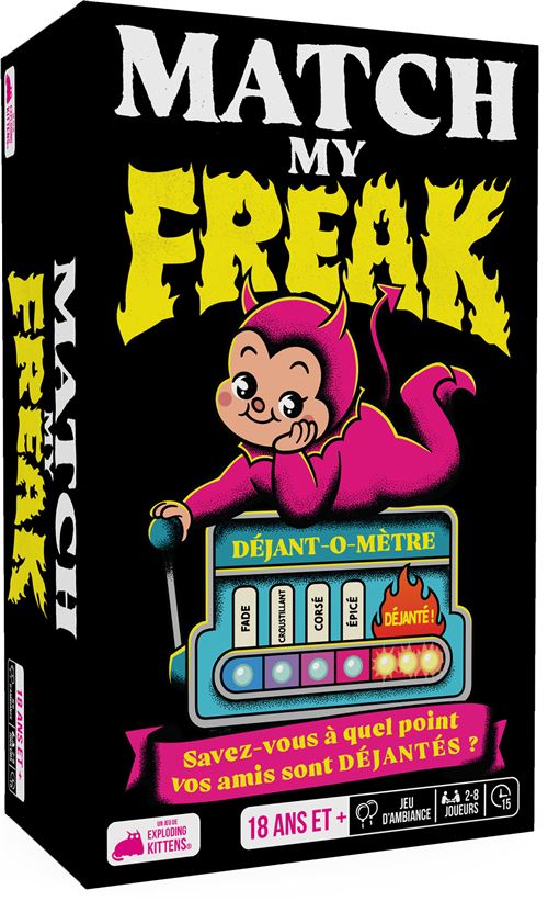 Jeu d'ambiance Asmodee Match my Freak