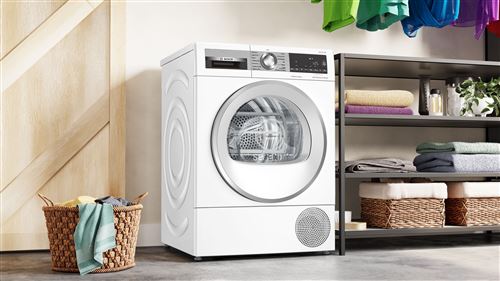 Sèche-linge Bosch Série 6 WQG24108IT - Libre 9 Kg A++ Blanc - Neuf