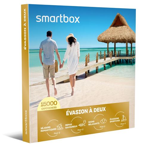 Coffret cadeau SmartBox Évasion à Deux