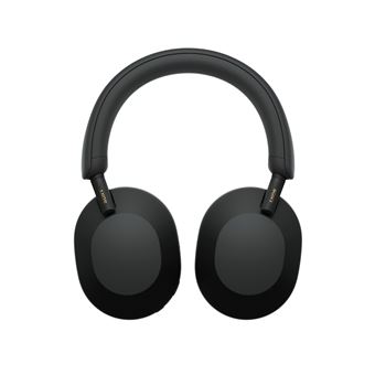 Casque audio arceau sans fil Sony WH1000XM5 noir à réduction de bruit