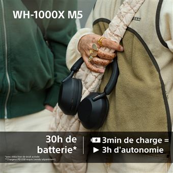 SONY WH1000XM5 ブラック Sony WH-1000XM5 Noir - Casque - LDLC