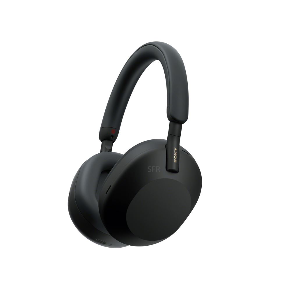 Casque audio arceau sans fil Sony WH1000XM5 noir à réduction de bruit