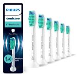 PHILIPS Sonicare brosettes HX6016/87 Tetes de brosse a dents standard ProResults - Lot de 6