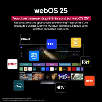 75QNED87 QNED Dalle extra fine 120Hz 4K 190cm IA 2025