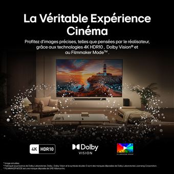 75QNED87 QNED Dalle extra fine 120Hz 4K 190cm IA 2025