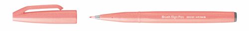 PENTEL - Feutre pinceau Brush Sign Pen, Corail