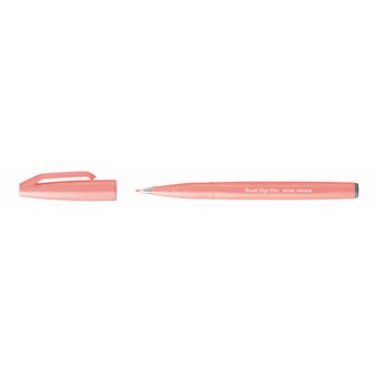 Feutre pinceau Pentel Brush Sign Pen Corail - Feutre - Achat & prix | fnac