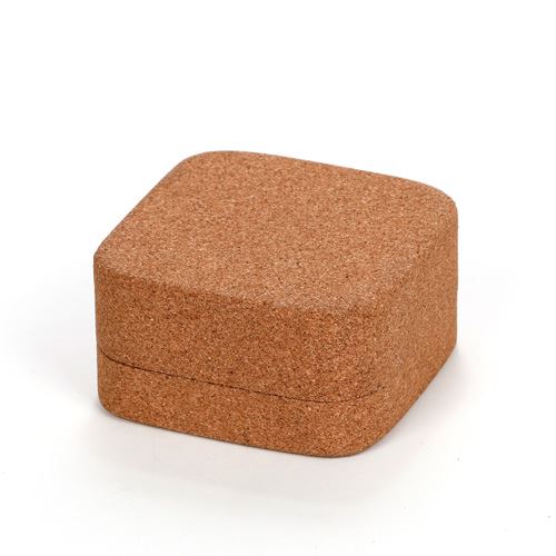 Boîte à savon en liège carrée