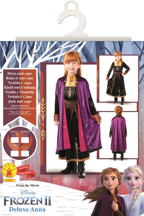 Costume classique d'Anna de La Reine des neiges de Disney par Disguise pour  filles 