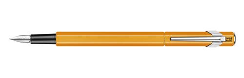 Stylo à plume Caran d'Ache 840 Orange Médium