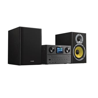 Philips TAM8905 DAB+ Mikrosystem Schwarz - 1