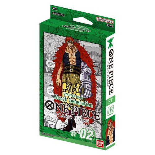 Carte à collectionner Bandai One Piece JCC Starter Deck Worst Generation ST02 EN