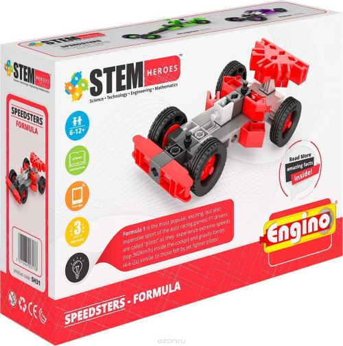 ENGINO STEM-HEROES - LES BOLIDES - FORMU