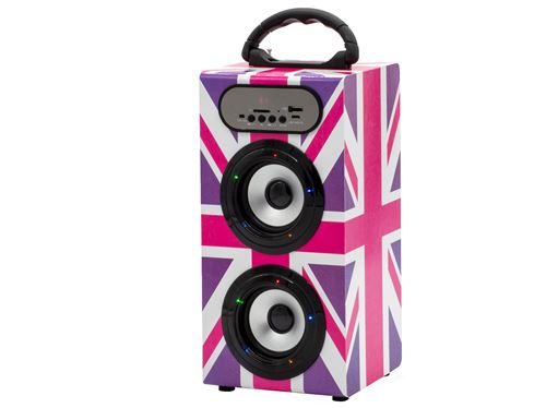 TEKNOFUN TOUR SPEAKER BLUETOOTH UK GIRLY