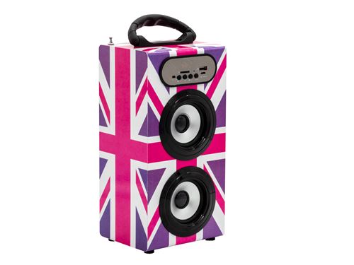 Mini Tour Enceinte Teknofun Bluetooth UK Grunge - Autre jeux