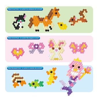 Kit créatif Aquabeads Le display sachets thématiques Modèle aléatoire