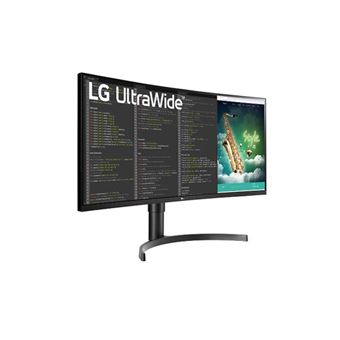 Ecran PC LG 35WN75CN-B 35" Incurvé UWQHD Noir