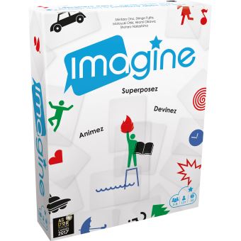 Jeu D Imagination Et De Deduction Asmodee Imagine Jeu Classique Fnac