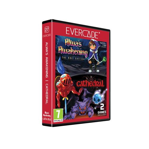 Cartouche double Just For Games Blaze Evercade Alwa Cathedral