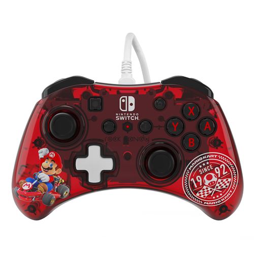 Rock Candy Wired Controller Mario Kart Licenciado para Nintendo Switch