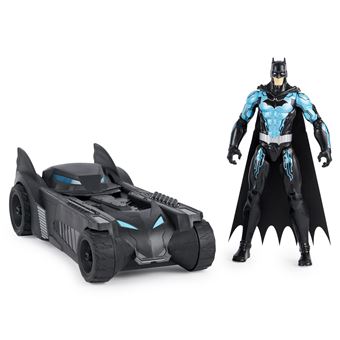 Pack Batmobile avec figurine Batman 30 cm