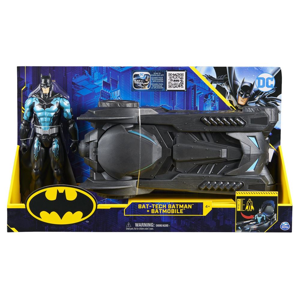Figurine Batmobile et Batman 30cm BATMAN : le pack de figurine