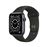 Apple Watch Series 6 GPS, 44 mm kast van spacegrijs aluminium met zwarte sportband_0