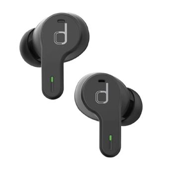 Ecouteurs intra-auriculaires sans fil Bluetooth Divacore OMyGoat avec réduction du bruit adaptative Noir