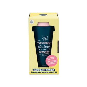 Mug thermique Mr. Wonderful Tu es capable de tout et plus encore