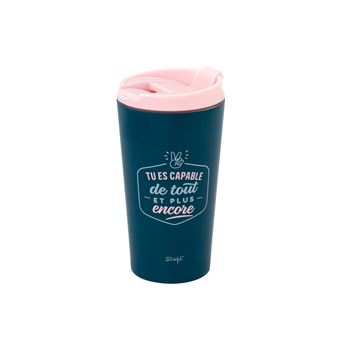 Mug thermique Mr. Wonderful Tu es capable de tout et plus encore