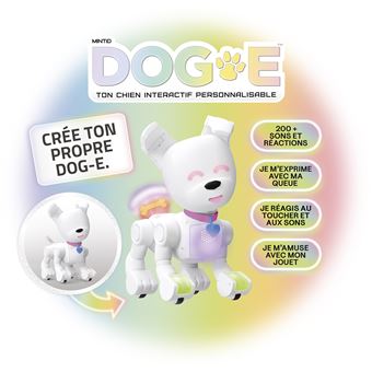 Robot éducatif Lansay Dog-E Blanc