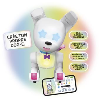 Robot éducatif Lansay Dog-E Blanc
