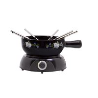 Appareil à fondue électrique Enzian 1400 W Noir