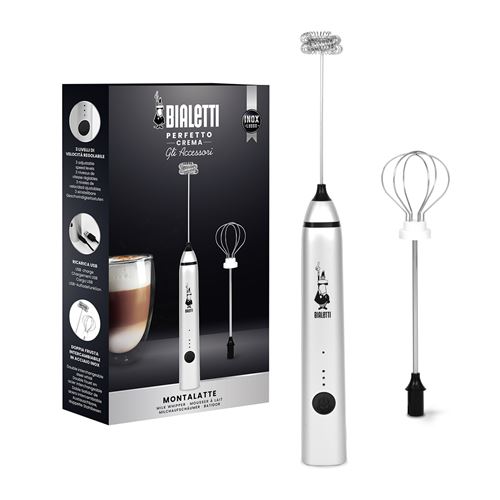 Mousseur À Lait  Bialetti 0006770 En Acier Inoxydable