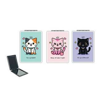 ITOTAL MIRROIRS PORTABLES ASSORTIS CHATS