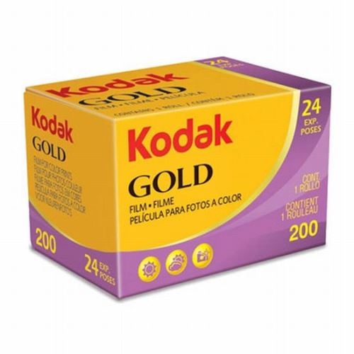 Film négatif couleur Kodak Gold 200 GB, négatif 135, , 24 poses