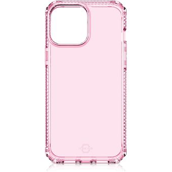 Coque Silicone Rose Pour IPhone 13 - Marque Little Boutik - Protection Souple Et Colorée