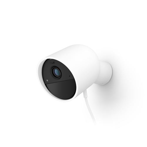 Caméra de surveillance filaire Philips Hue Secure intérieur Blanc