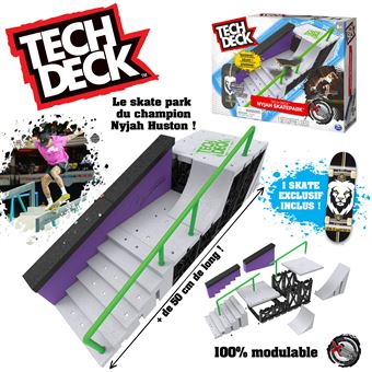 Skatepark Tech Deck Nyjah Huston - Autre circuits et véhicules - Achat &  prix