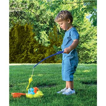 Jeu de plein air Ecoiffier La famille canard canne 42 cm