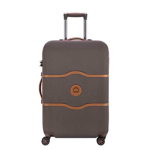 Valise Delsey Chatelet Air 67 cm Taille M 4 doubles roues Marron