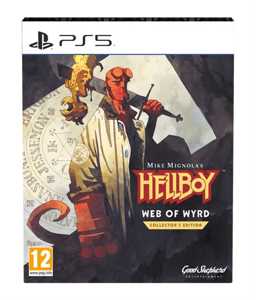 Pochette avant du jeu Mike Mignola's Hellboy Web of Wyrd Edition Collector PS5