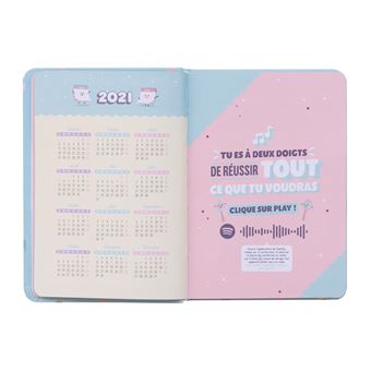 Agenda civil classique Mr. Wonderful 2021 petit format Modèle journalier