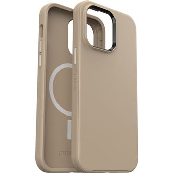 Coque antichoc OtterBox Symmetry + Magsafe pour iPhone 14 Pro Max Marron Beige