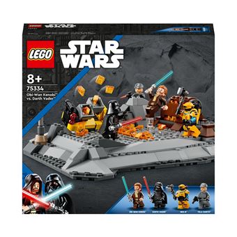 75334 - LEGO® Star Wars - Obi-Wan Kenobi contre Dark Vador LEGO : King  Jouet, Lego, briques et blocs LEGO - Jeux de construction