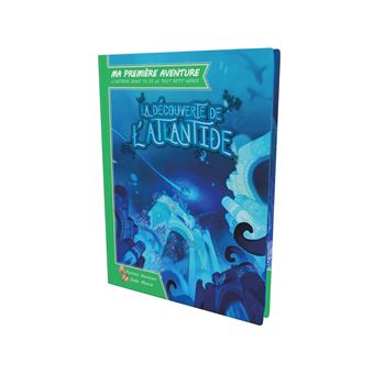 Livre intéractif Gameflow Ma première aventure Découverte de l'Atlantide