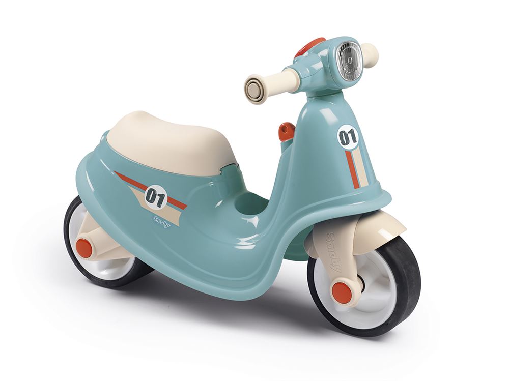 Porteur Smoby scooter Bleu - Porteur bébé
