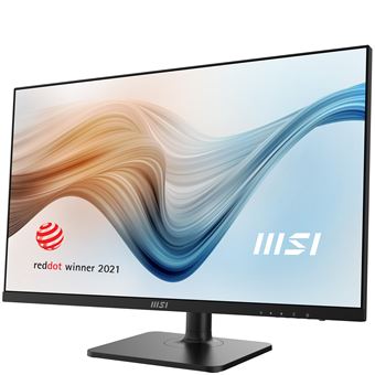 Ecran LED PC Msi MD272QP Modern 27" WQHD port Type C avec fonction de charge 65W Noir