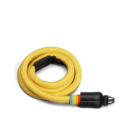 Sangle ronde pour appareil photo Polaroid Jaune